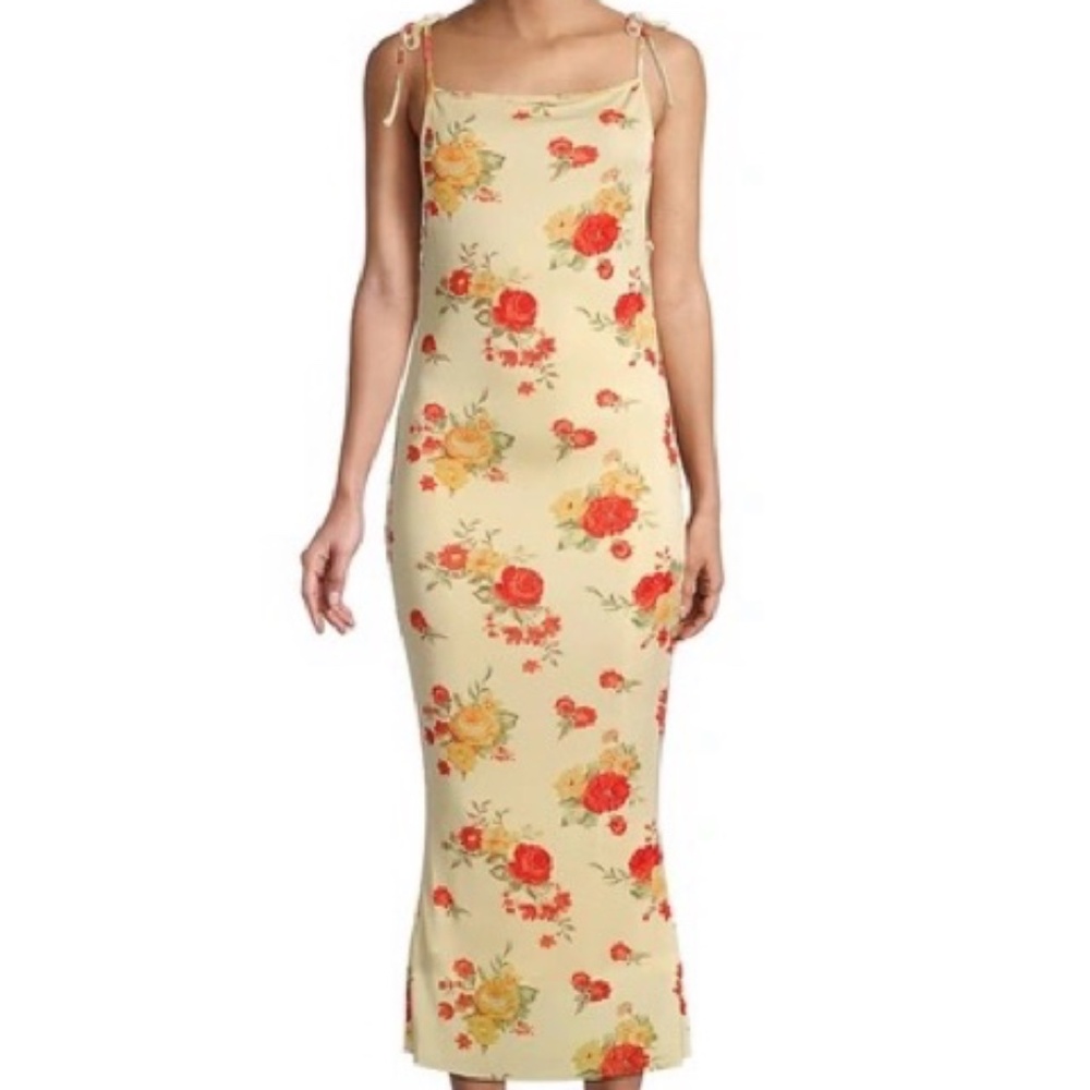 Danielle Bernstein xWeWoreWhat midi dress